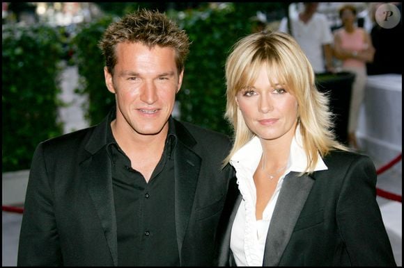Benjamin Castaldi et Flavie Flament. Conférence de presse de la chaîne au théâtre des Champs Elysées. © Guillaume Gaffiot/Bestimage