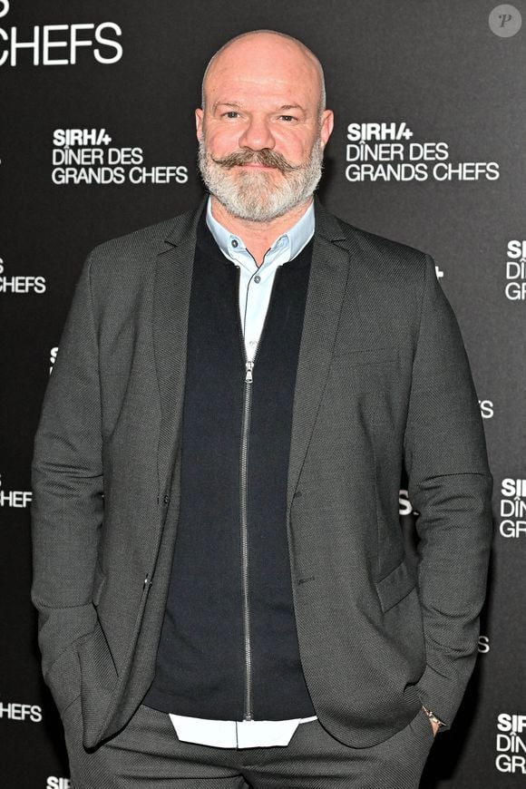 Malgré ce moment de tension extrême, Betty et Romain ont retrouvé de la motivation après son passage.

Philippe Etchebest au Diner des Grands Chefs avant le SIRHA à Lyon, France. Photo Abaca