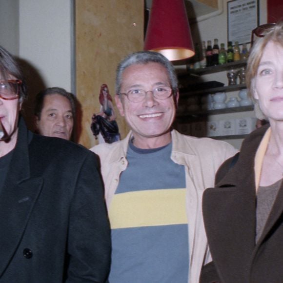 Archives - Jacques Dutronc, Jean-Marie Périer et Françoise Hardy - Exposition "Jean-Marie Périer", Carte blanche du magazine Elle, à Paris. En 1990
© Jean-Claude Woestelandt / Bestimage