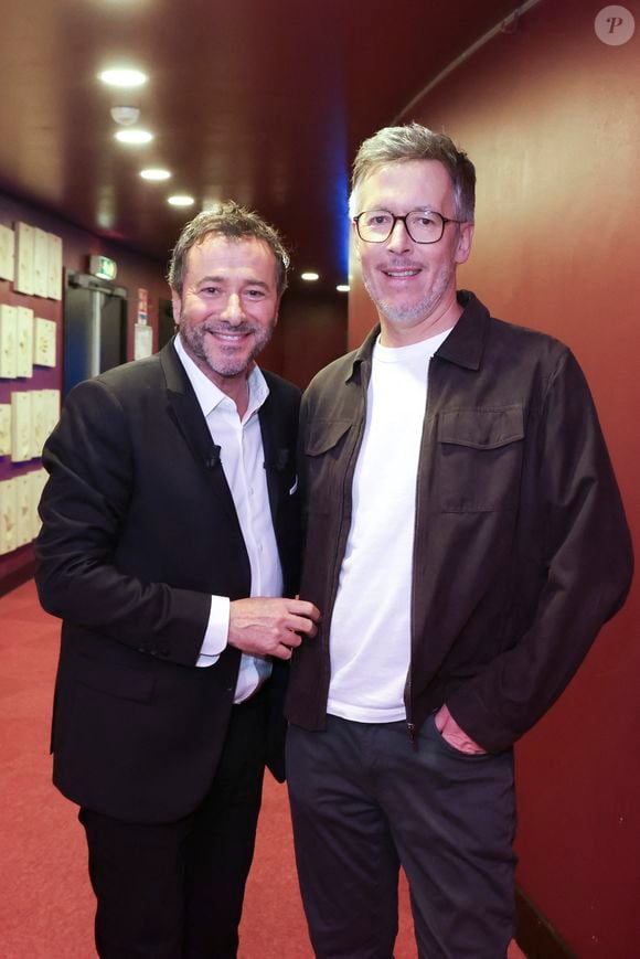 Exclusif - Bernard Montiel, Jean-Luc Lemoine - Enregistrement de l'émission "L'Invitation", présentée par B.Montiel et diffusée le 22 décembre sur Olympia TV
© Jack Tribeca / Bestimage