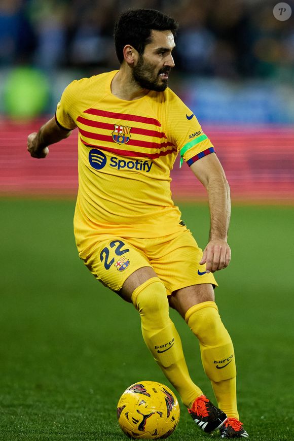 Ilkay Gundogan avec le FC Barcelone dans un match contre le Deportivo Alaves à Vitoria, Spain. © Alvaro Medranda/Panoramic/Bestimage