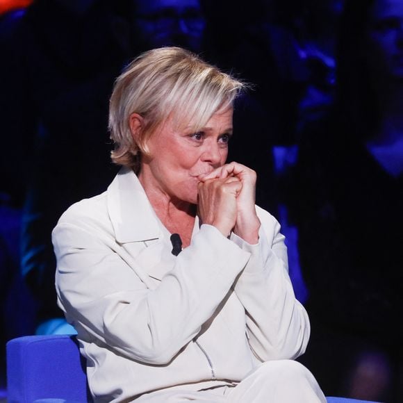 Exclusif - Muriel Robin - Enregistrement de l'émission "La Boîte à secrets", au Studio du Lendit, présentée par F.Bollaert et diffusée le 24 janvier sur France 3. Le 16 décembre 2024
© Christophe Clovis / Bestimage