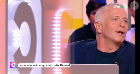 Samuel Etienne évoque le départ d'Olivier Minne dans "C Médiatique", le 4 mai 2025, sur France 5