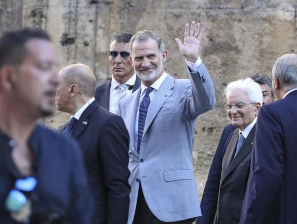 Le roi Felipe VI d’Espagne au 16ème Symposium Cotec Europe à Palerme, le 27 juin 2023. Backgrid UK / Bestimage