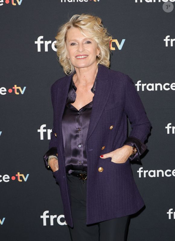 Sophie Davant - Conférence de presse du Téléthon 2024 (29-30 novembre 2024) à Paris, le 24 octobre 2024.
© Coadic Guirec / Bestimage