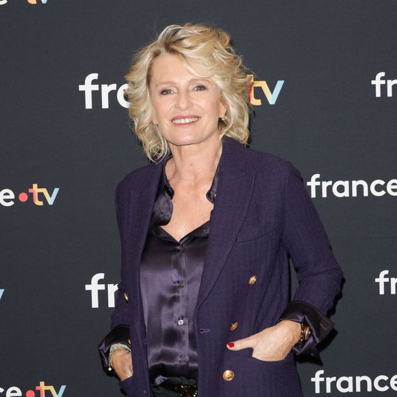 Sophie Davant - Conférence de presse du Téléthon 2024 (29-30 novembre 2024) à Paris, le 24 octobre 2024.
© Coadic Guirec / Bestimage