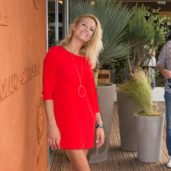 Élodie Gossuin au Village lors du tournoi de tennis de Roland-Garros, le 28 mai 2018 à Paris, en France. Photo de Nasser Berzane/ABACAPRESS.COM