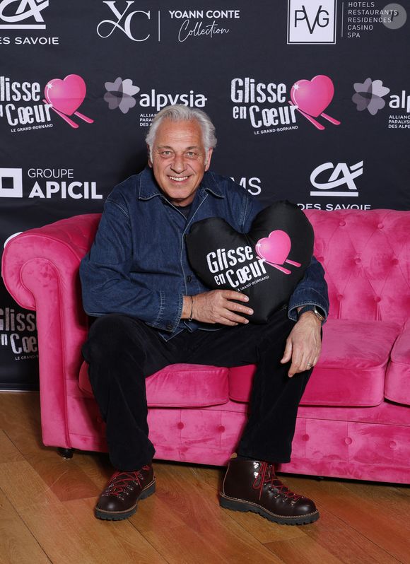 Exclusif - Stephane Thebaut - 15ème édition de l'événement caritatif "Glisse en coeur" au Grand Bornand, au profit de l'association "Alpysia" (Alliance Paralysie cérébrale des Alpes). Le 22 mars 2024
© Denis Guignebourg / Bestimage