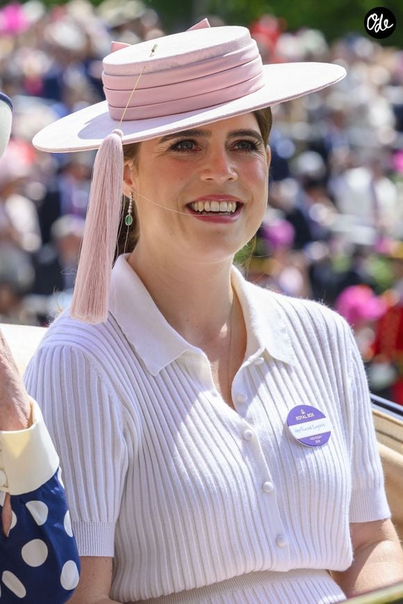 La princesse Eugenie d'York - La famille royale d'Angleterre aux courses hippiques "Royal Ascot 2024" à Ascot, le 19 juin 2024.

© Cover Images / Zuma Press / Bestimage