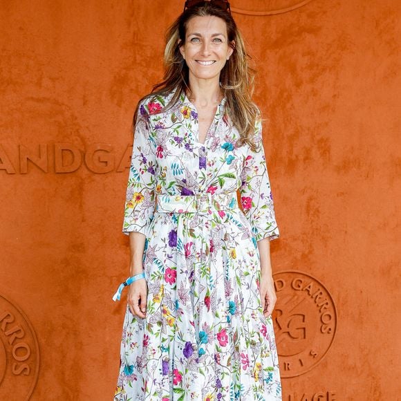 Anne-Claire Coudray au village lors des Internationaux de France de tennis de Roland Garros 2023, à Paris, France, le 9 juin 2023. © Jacovides-Moreau/Bestimage