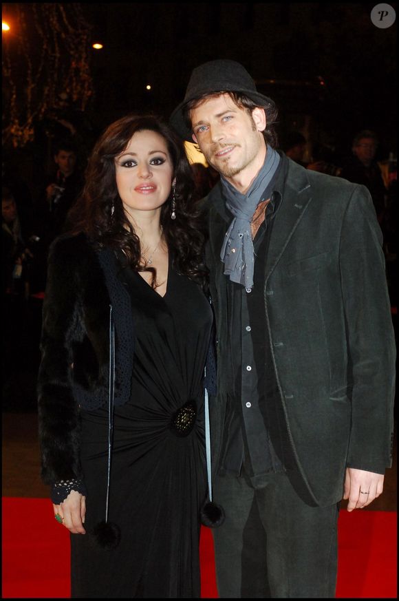 Tina Arena et Vincent Mancini aux NRJ Music Awards à Cannes en 2006. © Rachid Bellak / BESTIMAGE