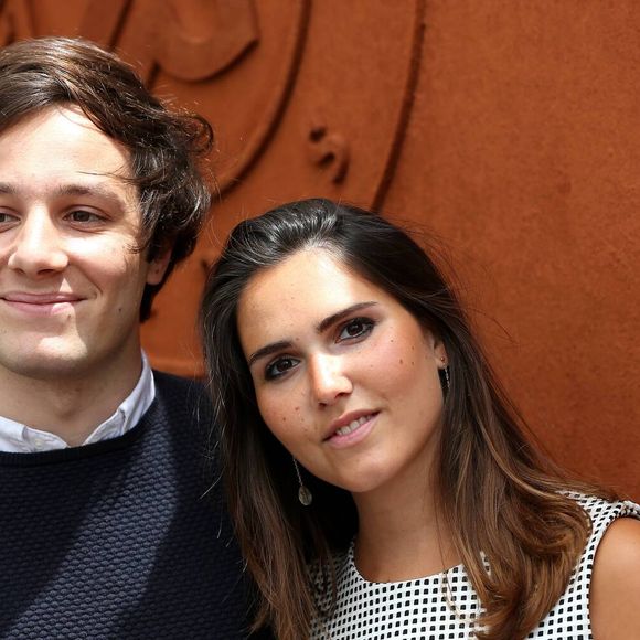 Vianney Bureau et Joyce Jonathan - People au village des Internationaux de France de tennis de Roland Garros à Paris. Le 1er juin 2015. ©Bestimage