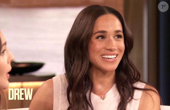 Meghan Markle, duchesse de Sussex dans le Drew Barrymore Show.  ©The Drew Barrymore Show / Paramount Plus/Backgrid UK