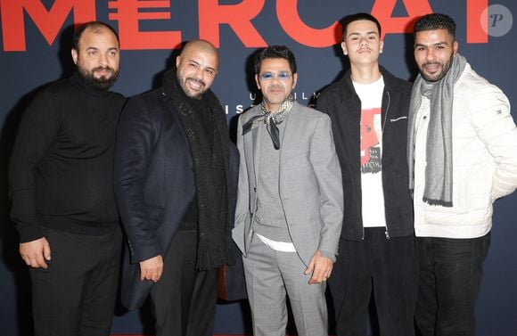 Mohamed Debbouze, Jamel Debbouze, Léon Debbouze, Rashid Debbouze - Première du film "Mercato" au cinéma "Le Grand Rex" à Paris, le 17 février 2025.
© Guirec Coadic/Bestimage