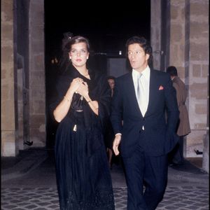 Archives - Caroline de Monaco et Philippe Junot en soirée au Palace, le 26 octobre 1978.
©BERTRAND RINDOFF PETROFF / BESTIMAGE
