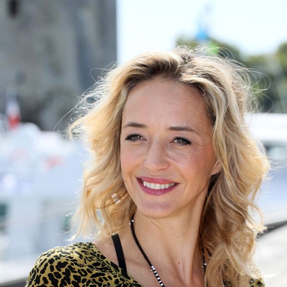 Hélène De Fougerolles pour la série télévisée "Balthazar" au photocall du troisième jour du festival international du film de La Rochelle, France, le 14 septembre 2018. © Patrick Bernard/Bestimage
