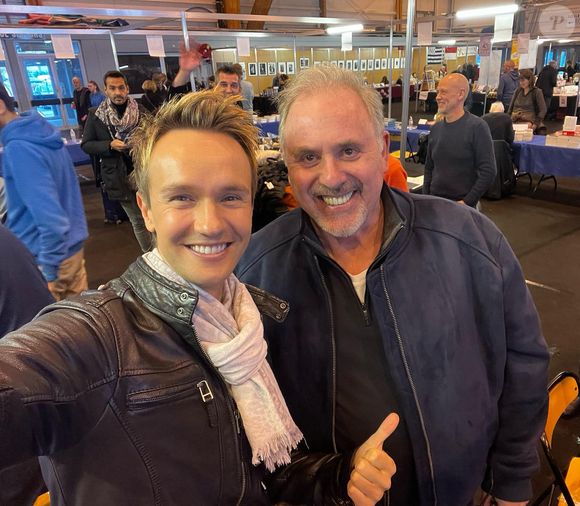 Philippe Risoli avec Cyril Féraud. Photo postée sur Instagram