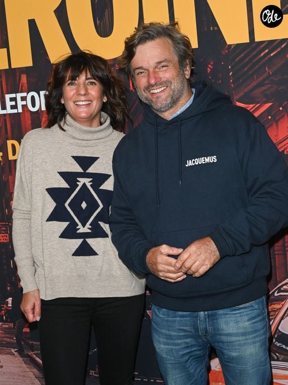 Estelle Denis et son compagnon Marc Thiercelin à l'avant-première du film "Mon héroïne" au cinéma UGC Normandie à Paris le 12 décembre 2022.

© Coadic Guirec/Bestimage