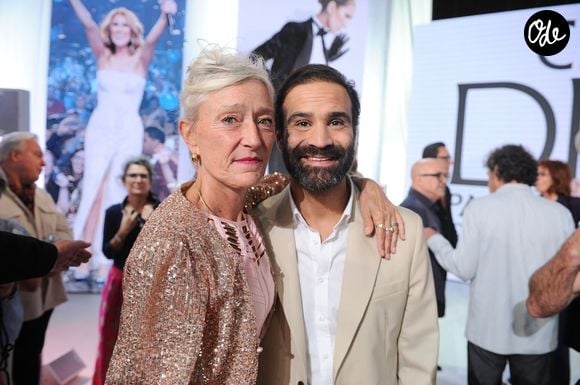 Exclusif - Ycare et Valérie Michelin - Enregistrement de l'émission "Vivement dimanche" spécial Céline Dion au studio Rive gauche, presentée par Michel Drucker. Diffusion sur France 3 le 6 septembre 2026. © Guillaume Gaffiot/Bestimage