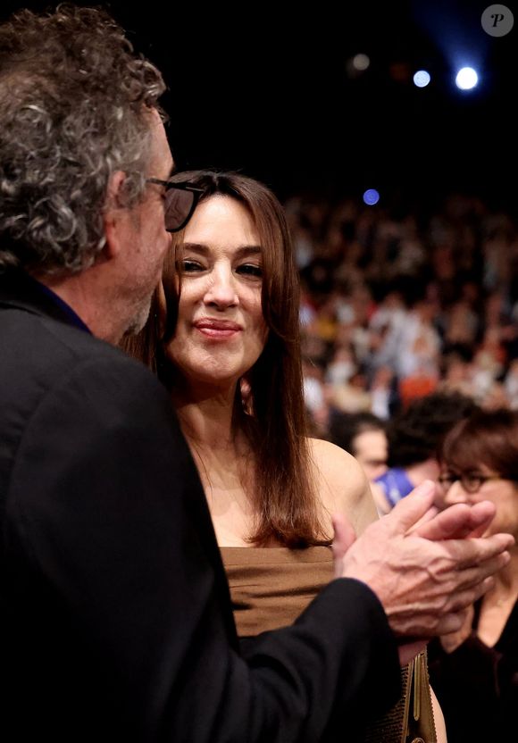 Tim Burton et Monica Bellucci lors de la 15ème édition du festival Lumière à Lyon le 12 octobre 2024.


© Dominique Jacovides / Bestimage