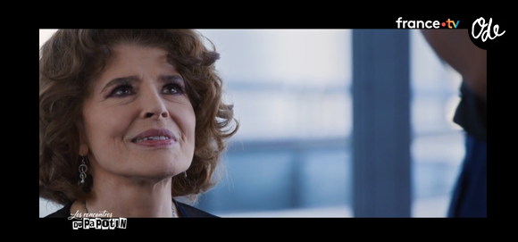 Fanny Ardant dans l'émission "Les rencontres du Papotin" sur France 2, le 17 octobre 2026.