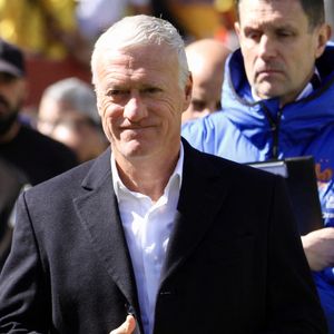 Didier Deschamps, l'entraîneur de la France, lors du match de football opposant la France à la Colombie au Northwest Stadium de Landover, en vue de la Coupe du monde de la FIFA 2026. Crédit : Niyi Fote/Thenews2
