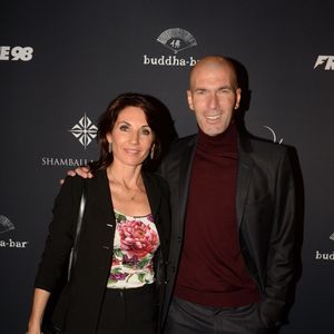 Zinedine Zidane et sa femme Véronique - A l'occasion des 20 ans de la victoire de l'équipe de France, les bleus 98 se sont rendus à un dîner organisé au Buddha Bar avec tous les joueurs et leur famille le 11 juin 2018. © Rachid Bellak/Bestimage