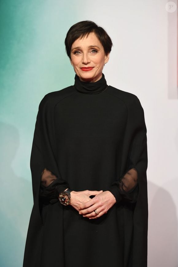 Kristin Scott Thomas - Avant-première du film "Tomb Raider" au cinéma Vue West End à Londres, le 6 mars 2018.