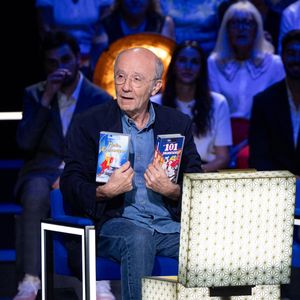 Exclusif - Philippe Geluck lors de l'enregistrement de l'émission "La Boîte à secrets", présentée par F.Bollaert et diffusée le 16 octobre sur France 3, à Paris, France, le 29 septembre 2026. © Cyril Moreau/Bestimage