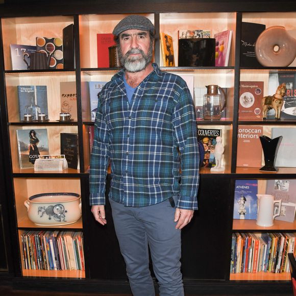 Eric Cantona lors d'une conférence de presse de la série (France 3) "Le voyageur: La permission de minuit" au restaurant Les Editeurs à Paris, France, le 25 février 2020. La série sera diffusée sur France 3 le mardi 17 mars 2020. © Coadic Guirec/bestimage