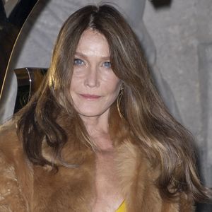 Parmi elles, Carla Bruni Sarkozy.
Carla Bruni Sarkozy – Photocall du Défilé de mode Saint Laurent  Collection Printemps-Été 2026 dans le cadre de la Fashion Week de Paris, France, le 29 septembre 2025.
 
© Olivier Borde / Bestimage