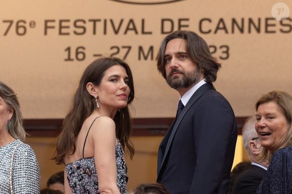 Dimitri Rassam et Charlotte Casiraghi - Montée des marches du film « Killers of the flower moon » lors du 76ème Festival International du Film de Cannes, au Palais des Festivals à Cannes. Le 20 mai 2023
© Olivier Borde / Bestimage