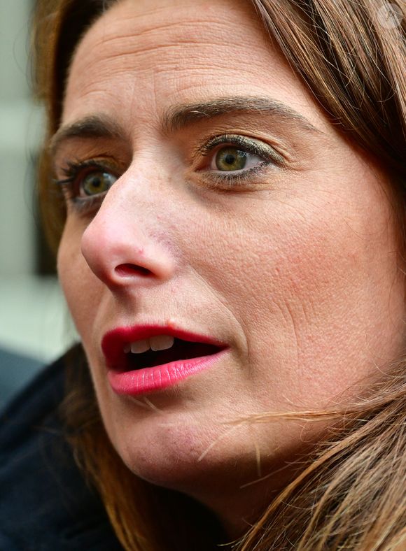Marine Tondelier, Secrétaire nationale d'Europe Écologie Les Verts - Les responsables politiques quittent Matignon après un entretien avec le premier ministre à propos du prochain gouvernement le 17 décembre 2024.

© Christian Liewig / Bestimage
