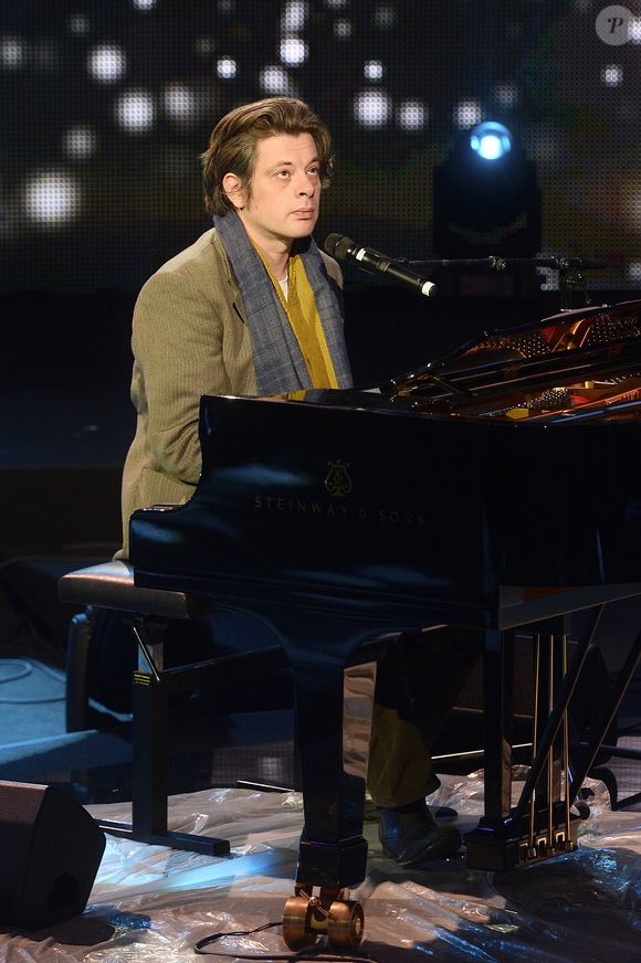 Benjamin Biolay - Concert "Tous En Coeur Pour Charlie" à la maison de la radio à Paris le 11 janvier 2014.©Bestimage