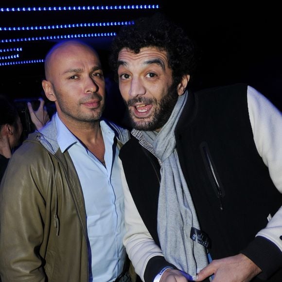 Eric Judor et Ramzy Bedia - Soirée de lancement du jeu "Call of Duty Ghost" au Palais de Tokyo a Paris le 4 novembre 2013.  
Crédit : RACHID BELLAK / BESTIMAGE