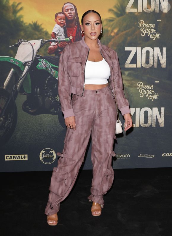 Kim au photocall de la première du film Zion au cinéma Le Grand Rex à Paris, France, le 4 avril 2025. © Coadic Guirec/Bestimage
