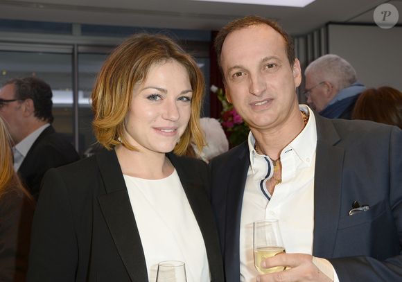 Exclusif -  Emilie Dequenne (habillée en Paule Ka et en bijoux Van Cleef & Arpels) et son mari Michel Ferracci - Cérémonie d'ouverture du 4ème Champs Elysées FIlm Festival à Paris le 9 juin 2015.  © Veeren / Coadic / Bestimage