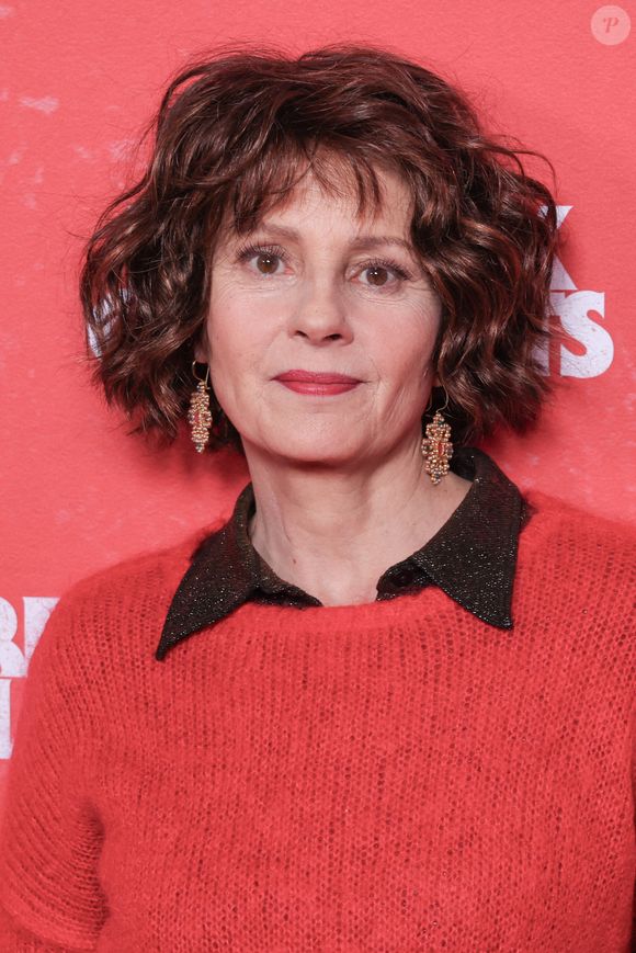 Anouk Grinberg assiste au photocall du film Heureux Gagnants qui se tient au Pathe Wepler à Paris, France, le 4 mars 2024. Photo par David Boyer/ABACAPRESS.COM