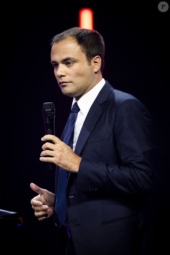 Charles Consigny - Avocat - Deuxième édition du Grand Débat des Valeurs au Palais des Sports de Paris le 13 avril 2023.