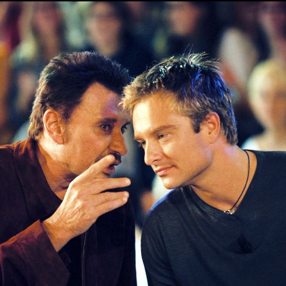 C'est ce que confiait David Hallyday à Télé 7 Jours en septembre 

Archive : Johnny Hallyday et son fils David Hallyday sur le plateau de "Nulle part ailleurs"
DANIEL ANGELI / BESTIMAGE