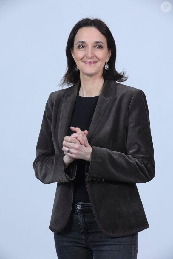 Exclusif - Barbara Lefebvre à l'émission 'Les Grandes Gueules' sur RMC, à Paris, France, le 21 mars 2024. Photo par Jerome Domine/ABACAPRESS.COM