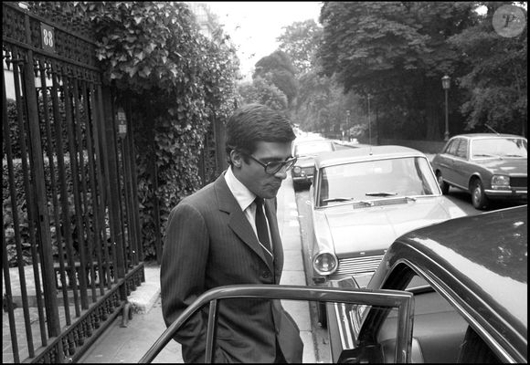 Archives - le fils d'Aristote Onassis, Alexandre Onassis au 88 avenue Foch à Paris.
Crédit : AGENCE / BESTIMAGE