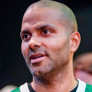 Tony Parker avant le match Lyon-Villeurbanne vs Zalgiris Kaunas, Turkish Airlines Euroleague à l'Astroballe de Villeurbanne, le 27/03/2025. © Sandrine Thesillat / PsNewz / Bestimage