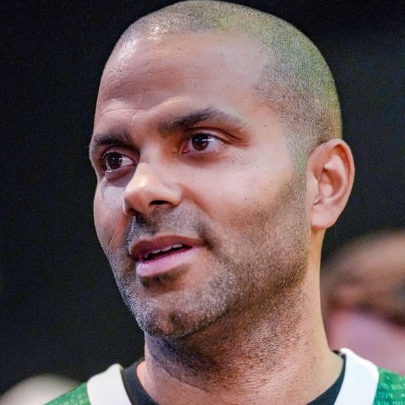 Tony Parker avant le match Lyon-Villeurbanne vs Zalgiris Kaunas, Turkish Airlines Euroleague à l'Astroballe de Villeurbanne, le 27/03/2025. © Sandrine Thesillat / PsNewz / Bestimage