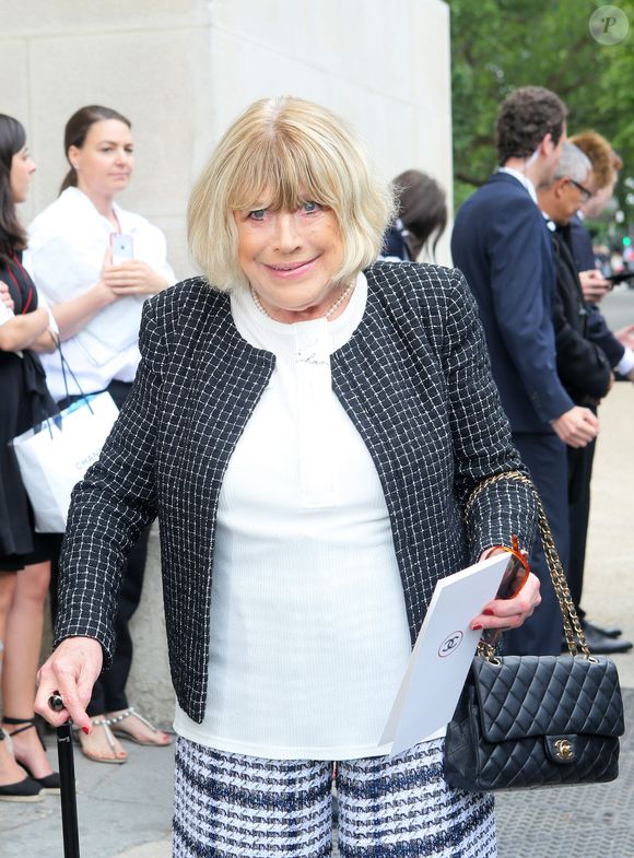 Info - La chanteuse britannique Marianne Faithfull est décédée à l’âge de 78 ans - Marianne Faithfull - Arrivées des people au 2ème défilé de mode Haute-Couture automne-hiver 2016/2017 "Chanel" au Grand Palais à Paris. Le 5 juillet 2016. 
© CVS-Veeren / Bestimage