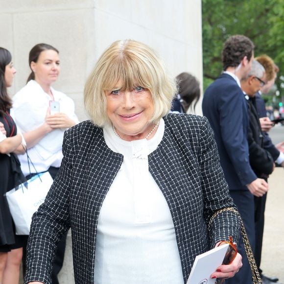 Info - La chanteuse britannique Marianne Faithfull est décédée à l’âge de 78 ans - Marianne Faithfull - Arrivées des people au 2ème défilé de mode Haute-Couture automne-hiver 2016/2017 "Chanel" au Grand Palais à Paris. Le 5 juillet 2016. 
© CVS-Veeren / Bestimage