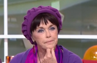 Anny Duperey invitée de "Télématin" sur France 2.