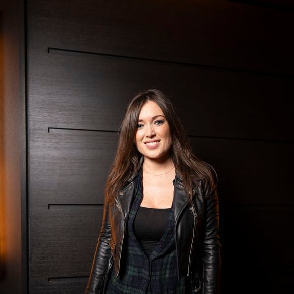 Exclusif - Elsa Esnoult en backstage du concert d'Hélène (Hélène Rolles) en concert exceptionnel au Théâtre Marigny à Paris pour 2 soirs. Paris le 7 mars 2025.
© Pierre Perusseau / Tiziano da Silva / Bestimage No web pour Belgique et Suisse