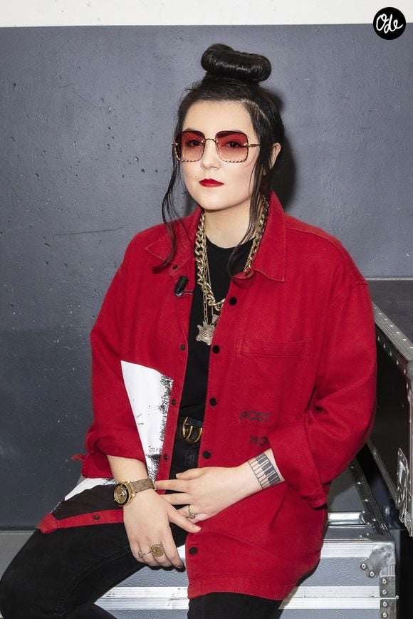 Alors que plusieurs démarches judiciaires ont été engagées par l'interprète face à son ancienne compagne, Hoshi dévoile son combat personnel en musique.

Exclusif - Hoshi (Mathilde Gerner) - Backstage de l'émission "On Est En Direct".

© Jack Tribeca / Bestimage
