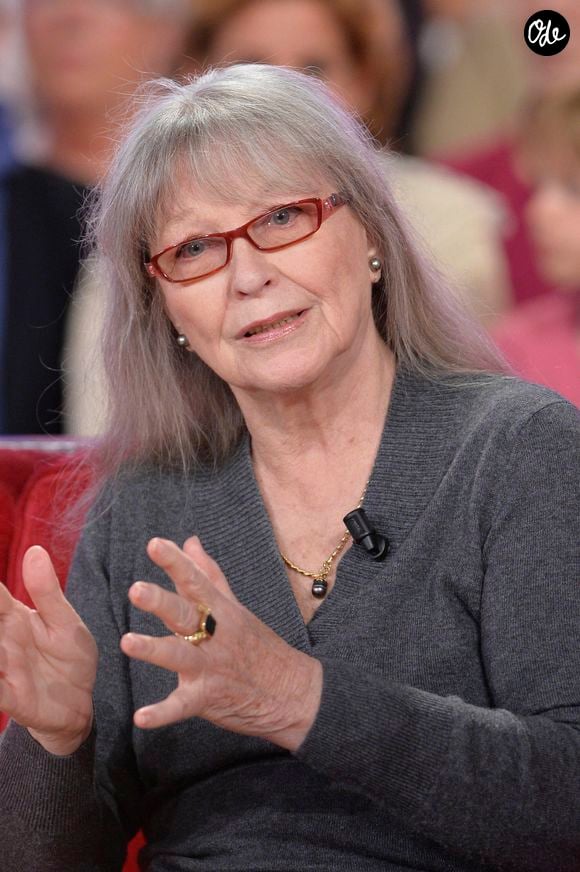 Marina Vlady - Enregistrement de l'emission "Vivement Dimanche" a Paris le 29 mai 2013 et qui sera diffusee le 2 juin.